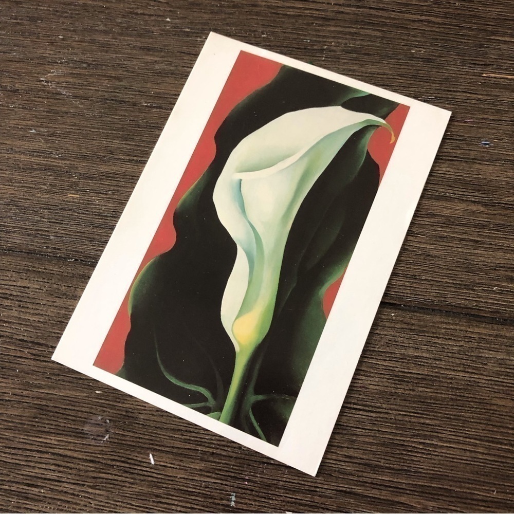 Whitney Museum of American Art Georgia O’Keefe postcard